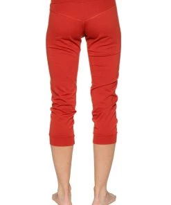 4-rth Women's Cuffed Jogger Yoga Pant (Cinnabar)