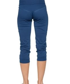 4-rth Women's Cuffed Jogger Yoga Pant (Solid Royal Blue)
