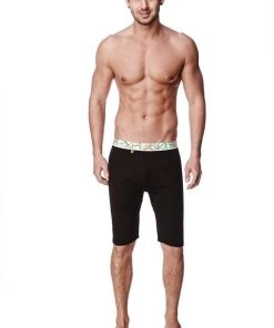 4-rth MEN Yoga Compression Short (Black)