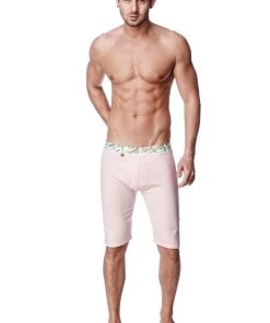 4-rth Yoga Compression Short - Pink MEN