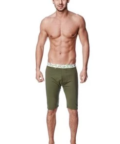 4-rth Yoga Compression Short (Rainforest Green)