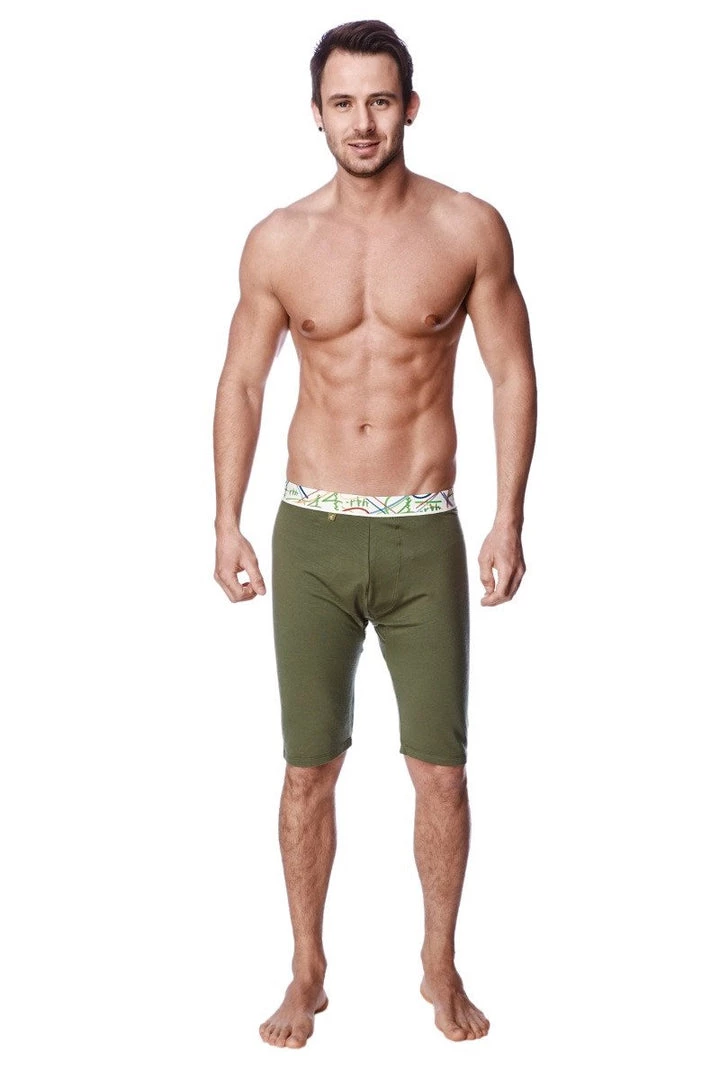 4-rth Yoga Compression Short (Rainforest Green)