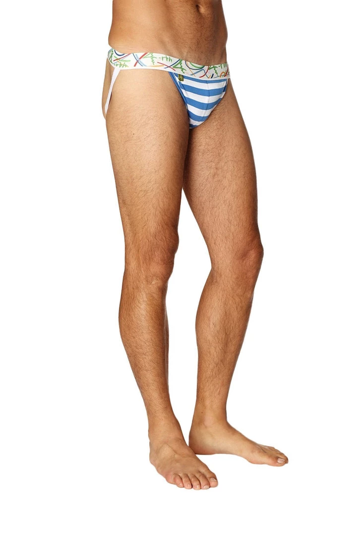 4-rth Zen Jock Strap (Nautical Blue)